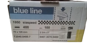 P400 SIA Siaspeed Strips 70 x 127mm Box (100) 8 Hole Siafast Sanding Sheets - Picture 1 of 3