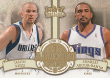 2008-09 Hot Prospects Alumni Mates #AM2 Jason Kidd/Shareef Abdur-Rahim
