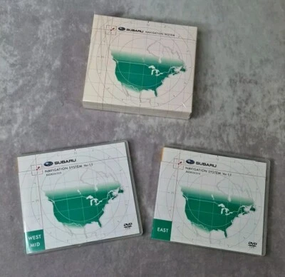 Subaru Navigation System Ver 1.1 2006-2007 86283SC010 - Image 1 of 4