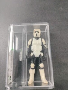 Vintage Star Wars Biker Scott AFA Grade 85 - Picture 1 of 8