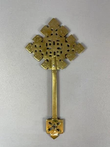210931 - Ethiopian Coptic priest hand Cross - Ethiopia. - Picture 1 of 6