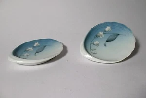 Bing und Gröndahl 2 kleine Schalen oder auch Teller Maiglöckchen - Bild 1 von 2