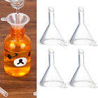  30 PC Small Clear Plastic Funnels for Transferring Cosmetic Liquids Perfume Oil