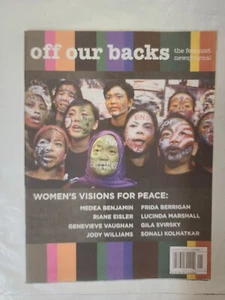 OFF OUR BACKS VOL 38 NO 1 ~ Feminist News Journal "Women's Vision for Peace" LN - Picture 1 of 3