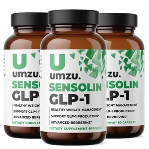 (3 Pack) UMZU Sensolin GLP-1 Supplement 60 Capsules for Weight Support - Picture 1 of 13
