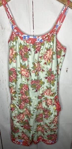 Matilda Jane Happy & Free Backyard BBQ Romper Size 14 Floral Shorts One-Piece - Picture 1 of 12