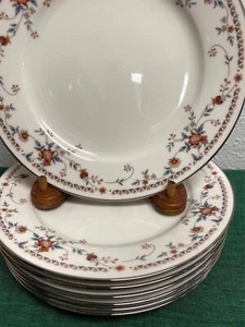 Noritake Ivory China ADAGIO Salad / Dessert Plates Japan Set of 7 - Picture 1 of 3