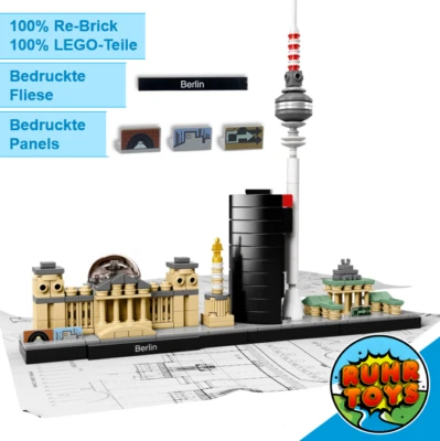 LEGO Architecture 21027 ★ Berlin ★ Re-Brick Set ★ original LEGO-Steine - Bild 1 von 4