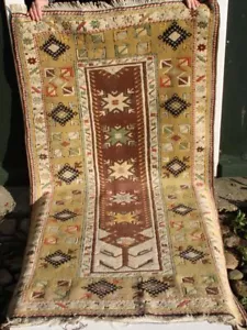 Handgeknüpfter Orientteppich 110x211 Teppich Carpet Rug Brücke Milas Orient 130 - Bild 1 von 6