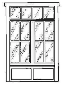 Alexander Scale 2508 HO scale Large window 2 - Picture 1 of 1