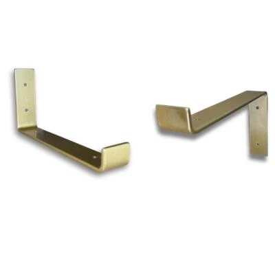 Gold scaffold board shelf brackets - 100mm - 325mm - Coloured  - Image 1 of 3