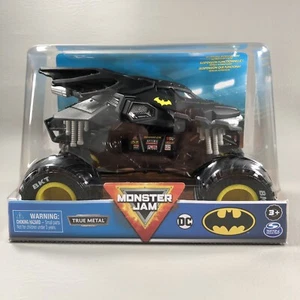 2022 Spin Master Monster Jam DC BATMAN BATMOBILE 1:24 Scale Metal Body - Picture 1 of 12