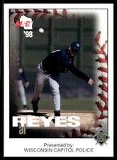 1998 Milwaukee Brewers Police NNO Al Reyes Wisconsin Capitol