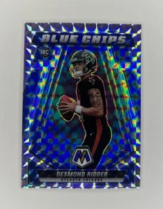 2022 Panini Mosaic - Blue Chips Mosaic Prizm #BC-2 Desmond Ridder (RC) - Picture 1 of 2