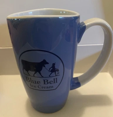 Кружка с синим/белым мороженым Bluebell 16 унций - Изображение 1 из 4