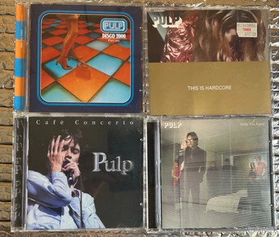 Pulp: 4 x CD Lot - Imagem 1 de 4