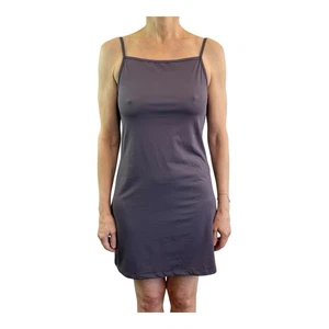 Incu Size S 8 10 (4 US) Purple Plum Jersey Sleeveless Slip For Dress NWT - Picture 1 of 24