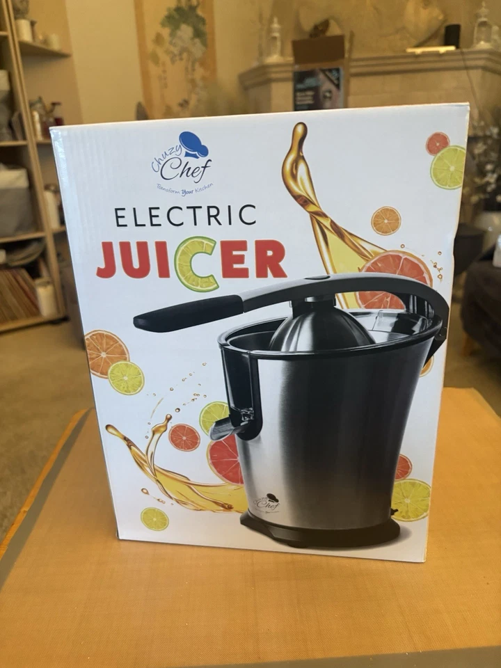 NEW Electric Citrus Squeezer Masticating Machine 160 Watt by Chuzy Chef - Image 1 of 2