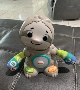 Fisher Price Linkimals Smooth Moves bradipo giocattolo interattivo per bambini musica e luci - Foto 1 di 8