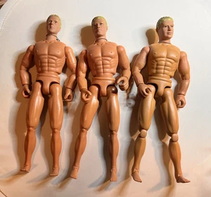 Lot of 3 Power Team Elite World Peacekeepers GI Joe male action figures VGC 1/6 - Picture 1 of 6