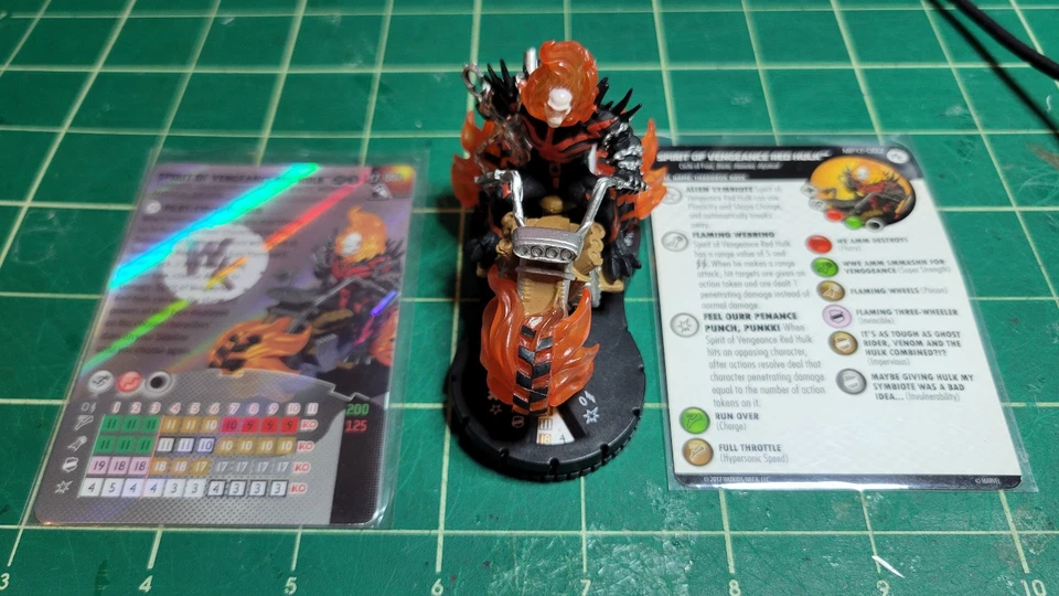 Heroclix Marvel Smash and Destroy Spirit of Vengeance Red Hulk Legacy L17-002 - Image 1 of 1