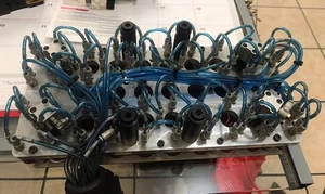 TWINTEC 2.5BC-16S-16 16-Line Pneumatic Connector 🛠️ + 2.5JA-12 Adaptor Used - Picture 1 of 5