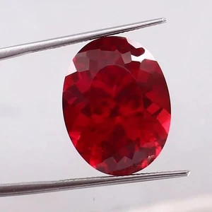 Mozambique Unheated Blood Red Museum Grade Ruby Oval 9.38 Ct Gemstone Cut - Picture 1 of 4