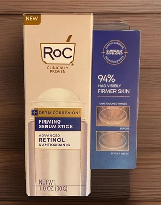 RoC Retinol+Derm Correxion Advanced Retinol Firming Stick 30ml NIB - Image 1 of 2