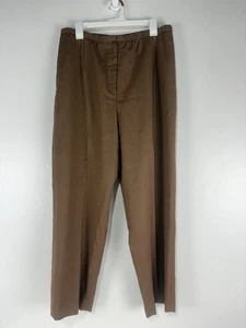Vintage Pendleton braune Anzughose aus 100 % Schurwolle Damengröße 16W USA - Bild 1 von 9