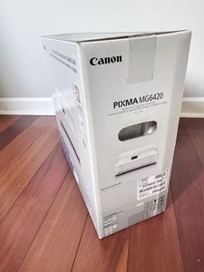 Impresora de inyección de tinta todo en uno Canon PIXMA MG6420 totalmente nueva - blanca - Imagen 1 de 2