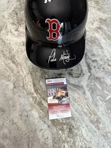 Pedro Martinez Autographed Signed Fullsize Boston Helmet Redsox JSA COA - Picture 1 of 11