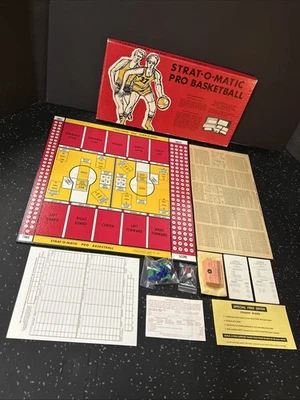 Vintage 1973-74 Strat-O-Matic Pro Basketball Game Rockets vs. Supersonics - Image 1 of 4