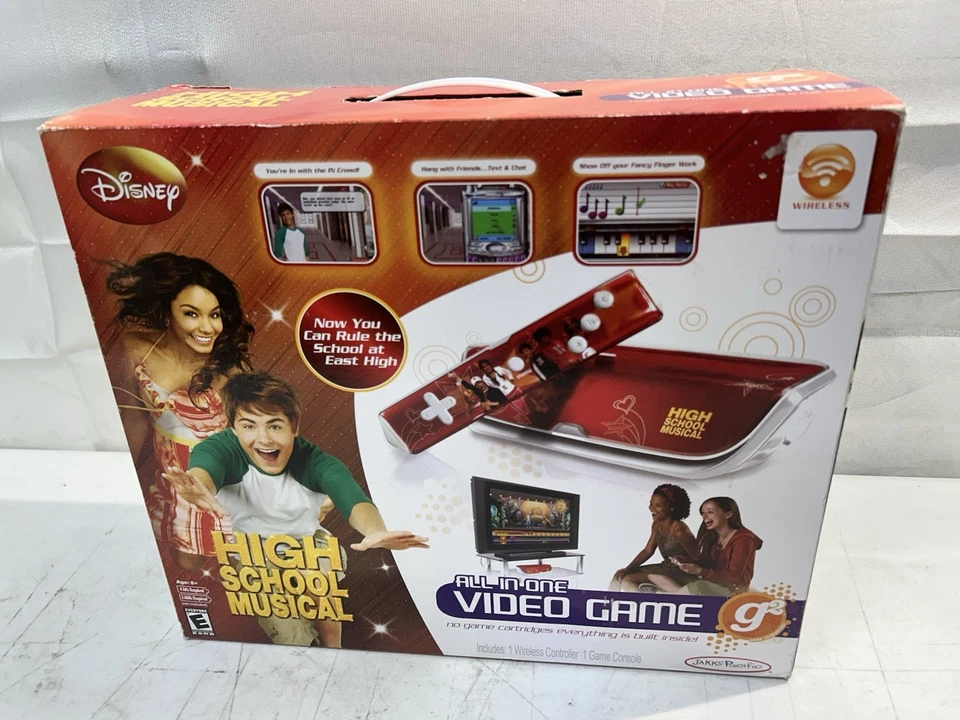 Jakks Pacific 高中音乐 G2 电子游戏 - 即插即用电视游戏 — 第 1/4 张图片