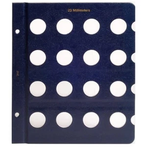 Whitman leere Seite 23 mm Münzhalter für klassische Alben - Bild 1 von 1