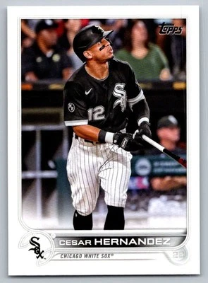 2022 Topps Cesar Hernandez Chicago White Sox #28 - Image 1 of 2