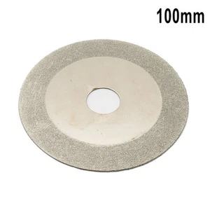 Diamond Coated Grinding Disc Wheel Silver 100mm/20mm Circular Saw Blade Device - Picture 1 of 12