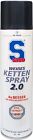 S100 spray de cadena 2.0 blanco 400 ml grasa de cadena producto cuidado moto de Dr.Wack 4