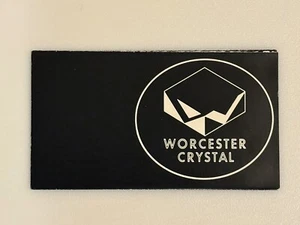 Vintage 1970 Worcester Crystal Price List Sales Pamphlet Booklet - Picture 1 of 3