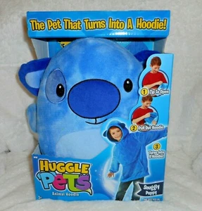 AS SEEN ON TV HUGGLE PETS COMFY SNUGGLY PUPPY DOG BOYS GIRLS HOODIE ONE SIZE NEW - Picture 1 of 3