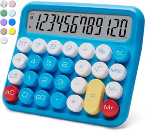 Calculadora de interruptor mecánico, calculadora linda 12 dígitos grande - Picture 1 of 12