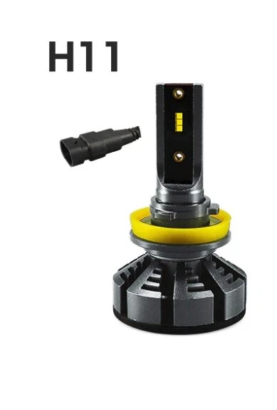 2 x H11 H8 H9 LED Headlight Fog light Bulb Kit 5000K White Adjustable Conversion - Image 1 of 1