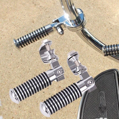 1" 1-1/4" U Abrazadera Motor Barra Protectora Clavija Pie de Choque Para Harley Yamaha V Star 1300 Foto 1 de 4