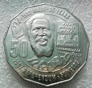 2017 50c Coin – 25th Anniv. Mabo Decision – Very Lightly Circulated – VLC1750-8 - Picture 1 of 2