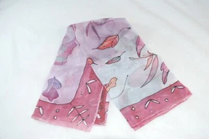 Vintage Scarf Lilac/Blush/Pink/Purple - Picture 1 of 3