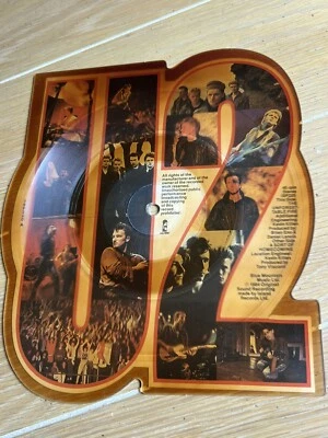 U2 - The Unforgettable Fire Shaped Picture Disc 7" - Island UK - Image 1 of 4