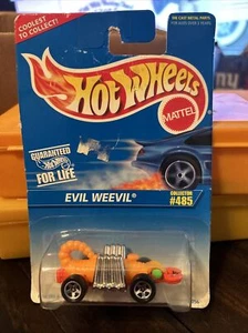 Vintage Hot Wheels EVIL WEEVIL 1995 Sammler #485 hergestellt 1985 - Bild 1 von 12