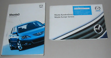 Betriebsanleitung Mazda3 / Mazda 3 Typ BK + Serviceheft Handbuch Stand 10/2004!