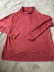 LADIES RED/PINK COWL NECK LONG SLEEVE TOP-SIZE 16-BNWT FROM NEXT - Picture 1 of 20