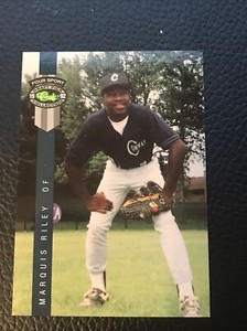 1992 Classic Four Sport Draft Pick Collection Marquis Riley #273