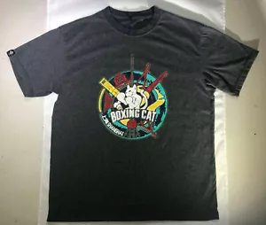 CAMISETA BOXING GATO CERVECERÍA SHANGHAI M/L Cerveza Artesanal China rara GRIS extranjera - Imagen 1 de 10